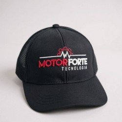BONÉ BORDADO LOGO MF (TRUCKER)