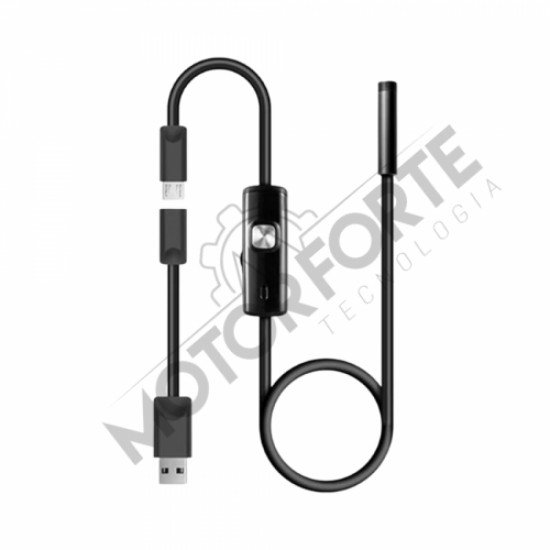 MICRO-CÂMERA ENDOSCÓPICA C/ LED